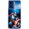 Marvel Captain America Portrait Moto G 5G (2024) Clear Case
