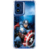 Marvel Captain America Portrait Moto G 5G (2024) Clear Case