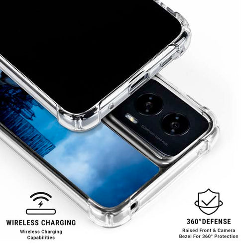Marvel Captain America Portrait Moto G Power 5G (2024) Clear Case
