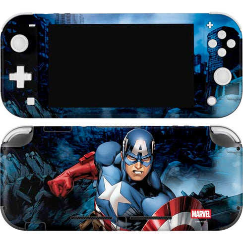 Marvel Captain America Portrait Nintendo Skins