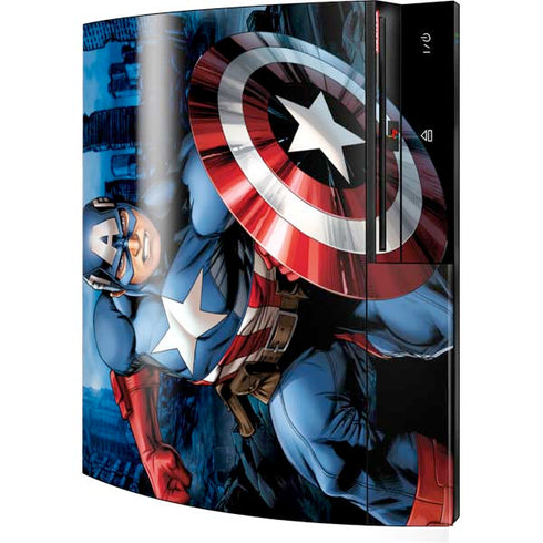 Marvel Captain America Portrait Playstation 3 & PS3 Skin