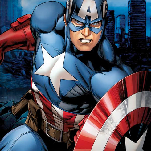 Marvel Captain America Portrait PlayStation 4 Gold Wireless Headset Skin