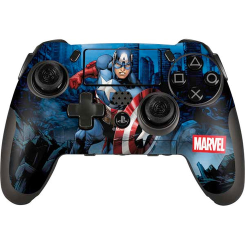 Marvel Captain America Portrait PlayStation Scuf Vantage 2 Controller Skin