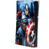 Marvel Captain America Portrait PlayStation PS5 Skins