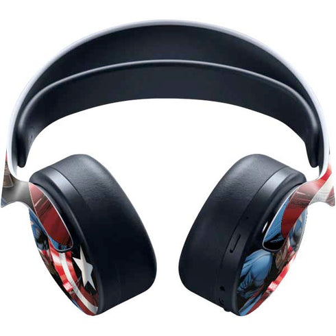 Marvel Captain America Portrait PULSE 3D Wireless Headset for PS5 Skin