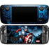Marvel Captain America Portrait Steam Deck Handheld Gaming Computer OLED Skin