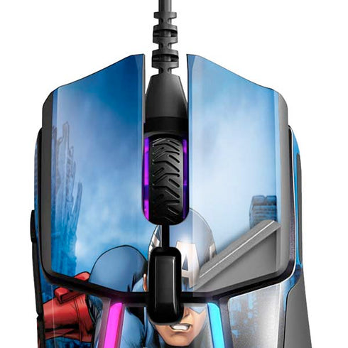 Marvel Captain America Portrait SteelSeries Rival 600 Gaming Mouse Skin