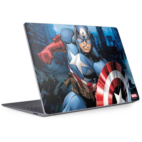 Marvel Captain America Portrait Surface Laptop 3 13.5in Skin