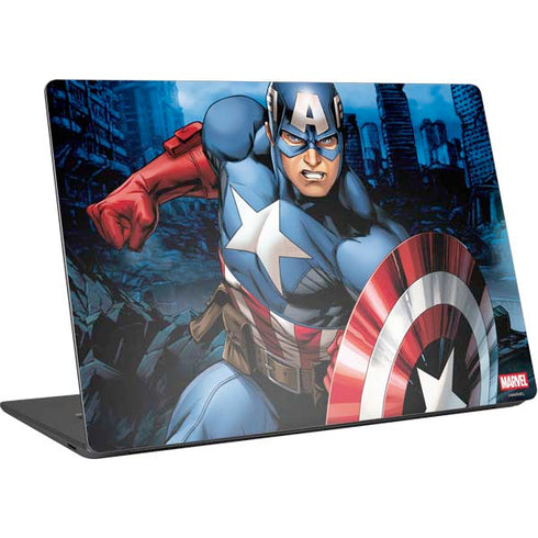 Marvel Captain America Portrait Surface Laptop 4 15in Skin