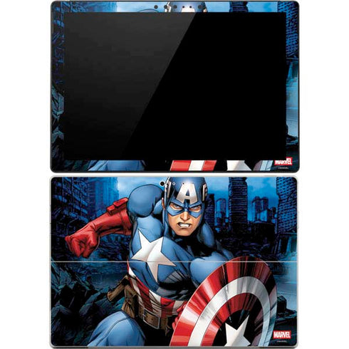 Marvel Captain America Portrait Surface Pro 4 Skin