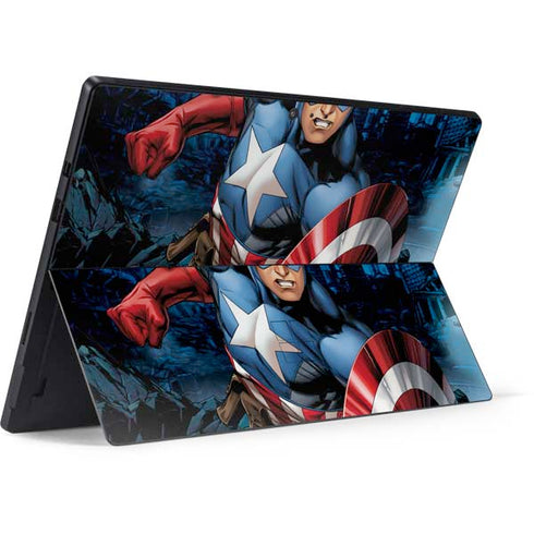 Marvel Captain America Portrait Surface Pro 6 Skin