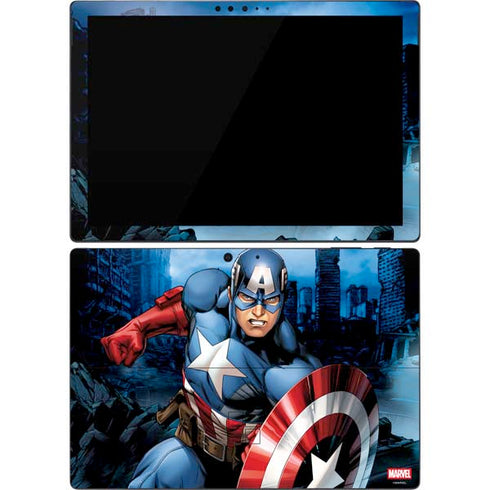Marvel Captain America Portrait Surface Pro 7 Skin