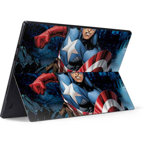 Marvel Captain America Portrait Surface Pro 7 Skin