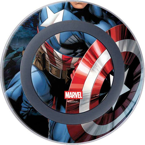 Marvel Captain America Portrait Wireless Charger Skin
