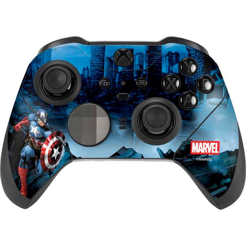 Marvel Captain America Portrait Xbox Elite Wireless Controller Series 2 Skin