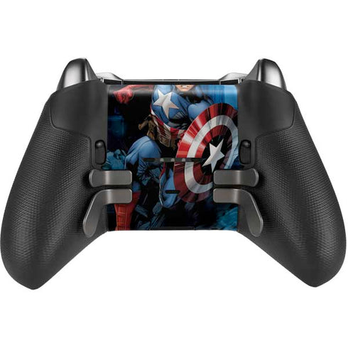 Marvel Captain America Portrait Xbox Elite Wireless Controller Series 2 Skin