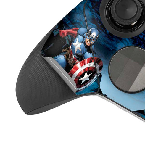 Marvel Captain America Portrait Xbox Elite Wireless Controller Series 2 Skin