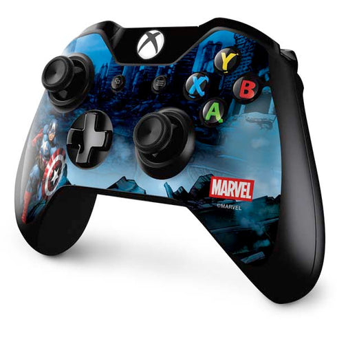 Marvel Captain America Portrait Xbox One Controller Skin