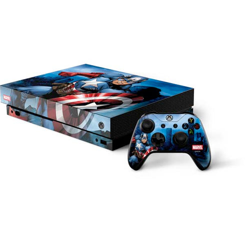 Marvel Captain America Portrait Xbox One Skins