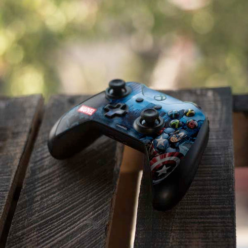 Marvel Captain America Portrait Xbox One X Controller Skin