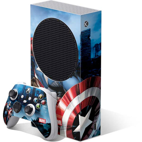 Marvel Captain America Portrait Xbox Series S Skins