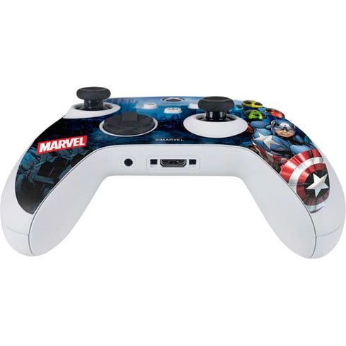 Marvel Captain America Portrait Xbox Series S Controller Skin