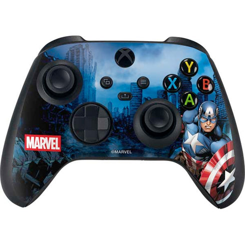 Marvel Captain America Portrait Xbox Series X Bundle Skin