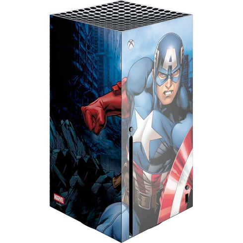 Marvel Captain America Portrait Xbox Series X Skins