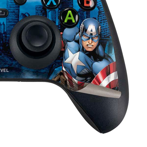 Marvel Captain America Portrait Xbox Series X Controller Skin