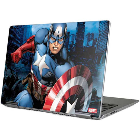 Marvel Captain America Portrait Yoga 710 14in Skin