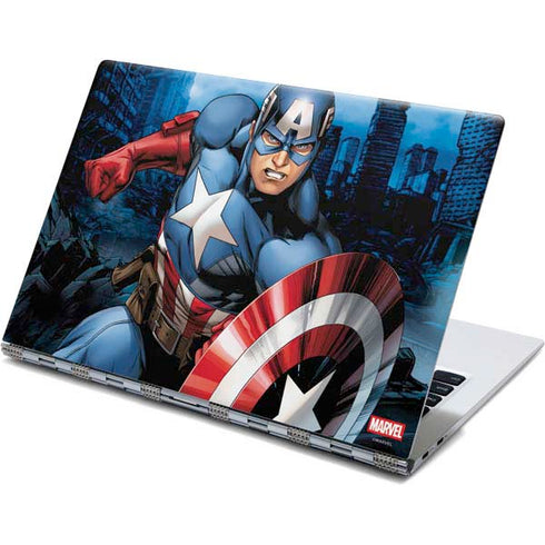 Marvel Captain America Portrait Yoga 910 2-in-1 14in Touch-Screen Skin