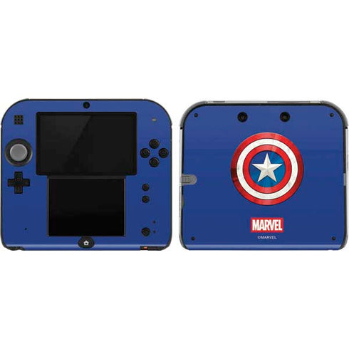 Marvel Captain America Shield Nintendo 2DS Skin
