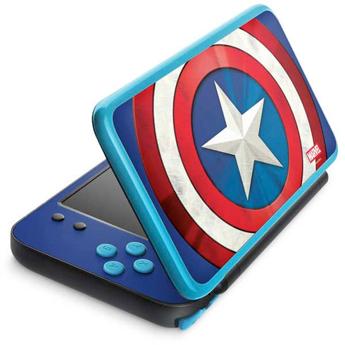 Marvel Captain America Shield Nintendo 2DS XL (2017) Skin