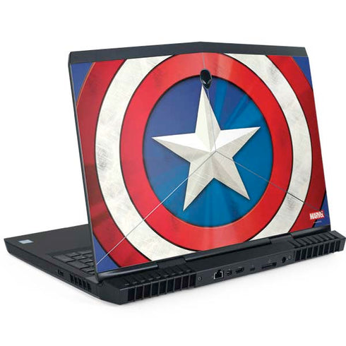 Marvel Captain America Shield Dell Alienware Skin