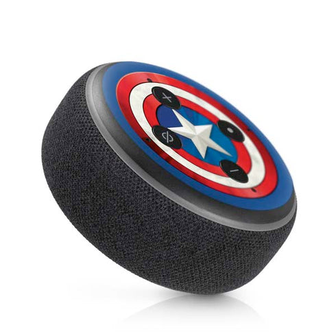 Marvel Captain America Shield Amazon Echo Dot Skin