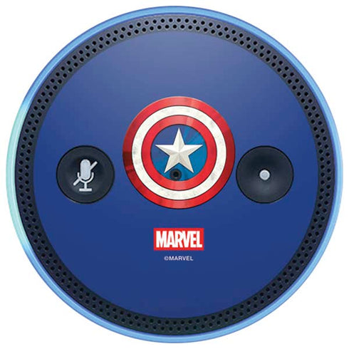 Marvel Captain America Shield Amazon Echo Skin