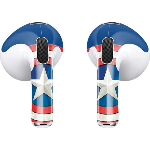 Marvel Captain America Shield Apple AirPods (3rd Gen 2021) Skin
