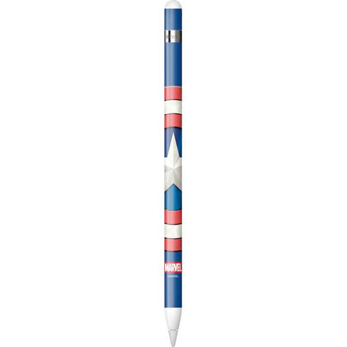 Marvel Captain America Shield Apple Pencil (1st Gen, 2017) Skin