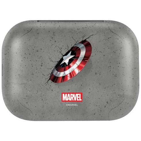 Marvel Captain America Shield Break Amazon Echo Buds Skin