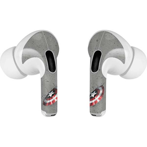 Marvel Captain America Shield Break Apple AirPods Pro Skin
