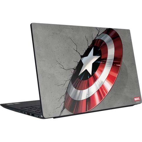 Marvel Captain America Shield Break Dell Vostro Skin