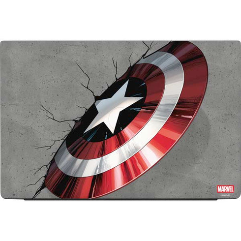Marvel Captain America Shield Break Dell Vostro Skin