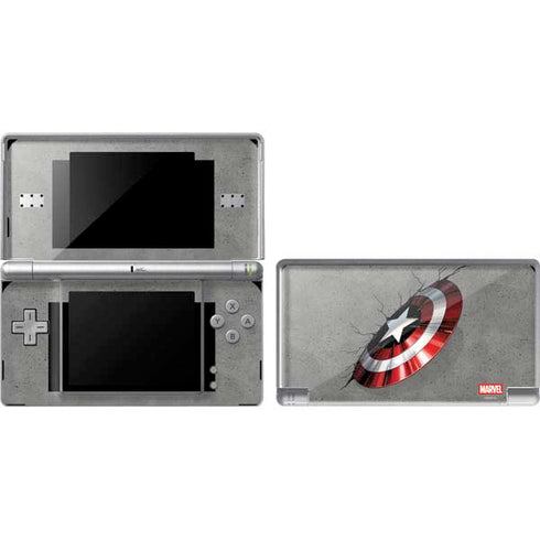Marvel Captain America Shield Break DS Lite Skin