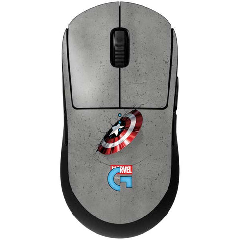 Marvel Captain America Shield Break G Pro Wireless Gaming Mouse Skin