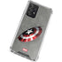 Marvel Captain America Shield Break Galaxy A72 5G Clear Case