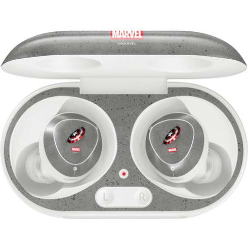 Marvel Captain America Shield Break Galaxy Buds Plus Skin