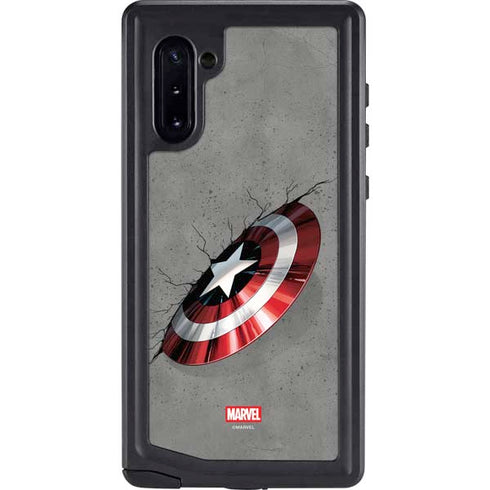 Marvel Captain America Shield Break Galaxy Cases