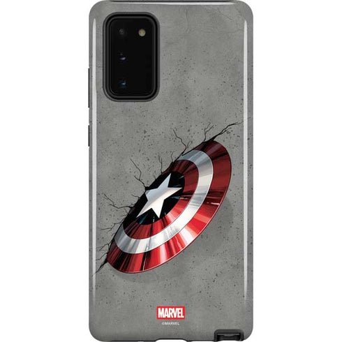 Marvel Captain America Shield Break Galaxy Note20 5G Pro Case