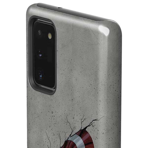 Marvel Captain America Shield Break Galaxy Note20 5G Pro Case