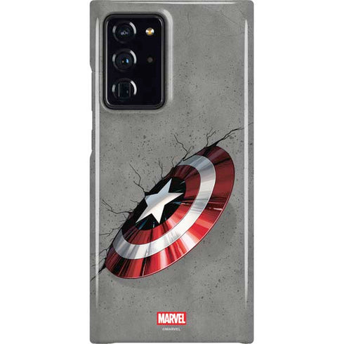 Marvel Captain America Shield Break Galaxy Note20 Ultra 5G Lite Case